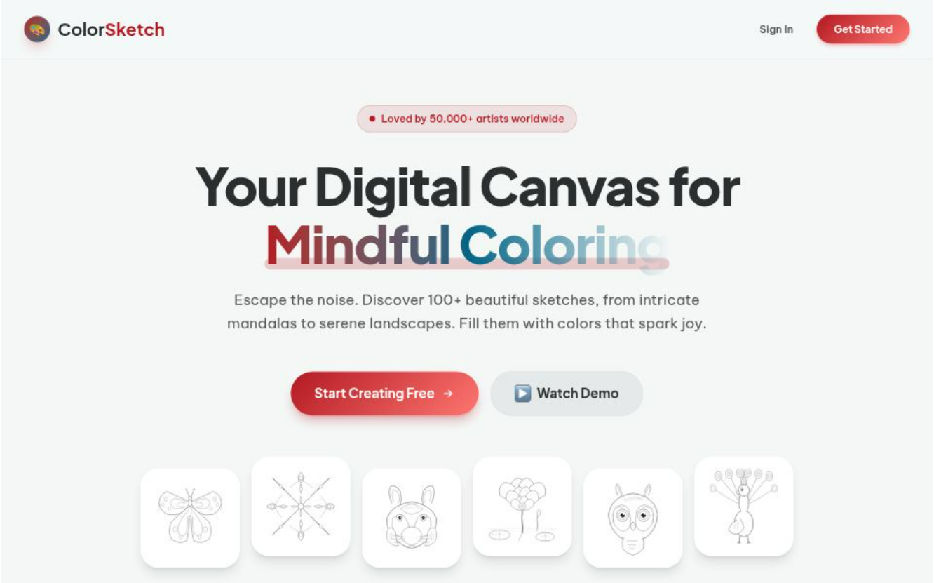 ColorSketch screenshot